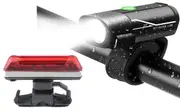 KWT Light Set USB (Front - Chaser 420 lmns - Rear - Stealth 40 lmns)