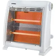 Durable & Portable Infrared Quartz Radiant Thermal Heater w/ Safety Switch 400W
