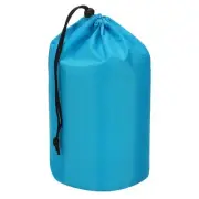 Stuff Sack, 5 x 10 Inch Waterproof Outdoor Storage Sack Drawstring Blue