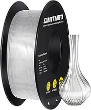 GIANTARM PLA 3D Printer Filament, PLA Filament 1.75mm, Dimensional Accuracy +/- 0.02mm, 1kg(2.2lbs) Spool, Vacuum Packaging, Fit for Most 3D Printer in Markt, Transparent
