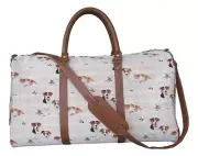 Signare Tapestry Jack Russell Terrier Overnight - Travel Bag w Shoulder strap