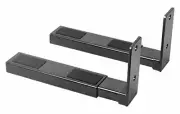 Pyle PSTNDW17 Universal Speaker, Dual Bracket Stands for Center Channel Speakers