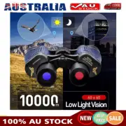 60X60 Powerful Telescope Binoculars HD 10000M Low Light Vision Outdoor Hunting