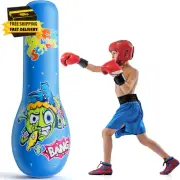 Punching Bag for Kids, 63 Inch Kids Punching Inflatable Kids Punching Bag for K