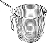 ABOOFAN Stainless Steel Noodle Strainer Basket Hot Pot Colander Mesh Strainer for Easy Cleaning