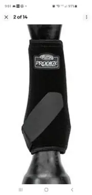 Weaver Prodigy Athletic Boots - 4 Pack Horse Barrel Racing Support Boot
