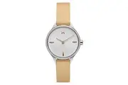 MVMT Camel Leather White Dial Women's Watch - 28000279D