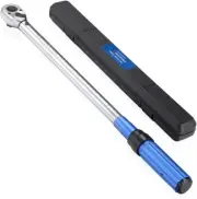 1/2-Inch Drive Click Torque Wrench Set - Adjustable 90-Tooth Precision Tool
