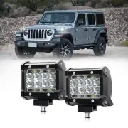 LED Light Bar, LED Light Pods 4 Inch 60W 6000Lm LED Truck Work Lights Spot9029