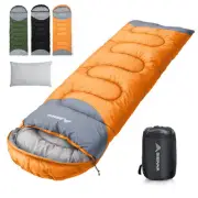 0 Degree Winter Sleeping Bags(480Gsm) for Adults-Cold Weather Camping Sleeping B