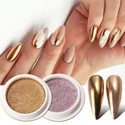 Titanium Mirror Chrome Nail Powder