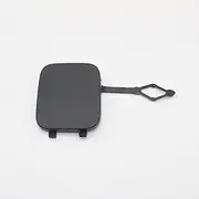 SAGGU Car Rear Bumper Towing Hook Fauling Eye Cover Trailer Cap for Peugeot 3008 OEM 1609738280A Base Color Unpainted Towing Eye Cover