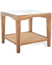 Safavieh Couture Nicolella Glass Accent Table