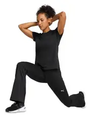 [Puma] Women Tad Essential Heather Tee in Black