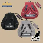 【✨KANGOL✨】KANGOL 後背包 正品現貨 撞色後背包 休閒包 中型輕便 灰色 黑色 紅色《袋鼠》