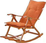 Rocking Chair Cushion Pads Garden Recliner Chair Cushion with Anti-Slip Soft Sunlounger Cushion with Tie Rocking Chair Cushion for Indoor Outdoor(#1)