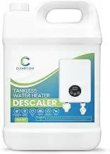 Tankless Water Heater Descaler, Quart (Gallon) - Premium Descaler for Tankless Water Heater Systems, Restores Heating Efficiency, Nontoxic, Easy Use, Biodegradable, Made in USA!