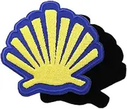 Cute-Patch The Camino Shell Patch Camino De Santiago Embroidered Hook and Loop Patch