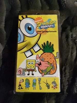 NEWCricut NICKELODEO SPONGEBOB SQUAREPANTS PROVO CARTRIDGE 29-0830