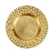 Vietri Rufolo Glass Honeycomb Salad Plate