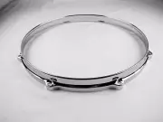Goedrum 1PC 13" 8 hole Die-Cast Drum Hoop Top Side Chrome