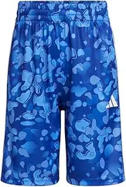 [adidas] Boys' AOP Camo Short S24(Big Kid)