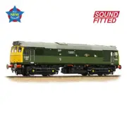 Bachmann 32-334SF OO Gauge Class 25/3 D7672 Tamworth Castle BR Green DCC SOUND