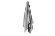 Linen House Aria Silver Cotton/Bamboo Quick Dry Soft Bath Mat 60x80cm Grey