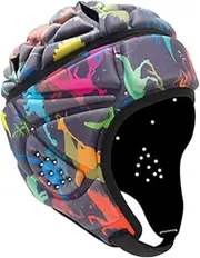 Rugby Helmet Football Helmet Soft Padded Breathable Women Men Rugby Headguards for Playing Roller Skating Goalkeeper Hat