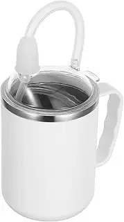 UTHCLO 1 Set Spillproof Cup for Adults: 500ml -Proof Sippy Cup with Handles for Elderly and Disabled - Cup for Water Milk Soup Juice