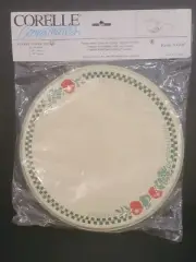 (PACK OF 4) Corelle Coordinates Burner Cover Set Farm Fresh Apples (2)-10" & 8"