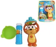 MONKEY BUBBLE BLOWER MACHINE 3 wand battery operated blowing bubblles with fluid