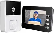 Generic 4.3 Inch IPS Screen Dual Communication Doorbell 2 Way Audio 2.4G -Fi Intelligent Video Intercom Doorbell Infrared Night Vision for Family Apartment
