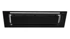 Schweigen 90cm Silent 1600m3/hr Undermount Rangehood Black Glass KLS-9GLASSBLKSP