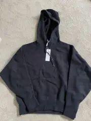 BNWT DECJUBA small Luxe black Knit hoodie