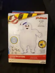 Child's Size OS Inflatable Stay-Puft Marshmallow Man Costume Disguise Halloween