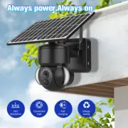 4G Solar Power PTZ IP Security Wifi Camera 3MP CCTV HD Waterproof Outdoor Cam