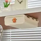 Cute Cartoon Table Shelf Storage Box Pull Out Storage Box Under Desk Drawer