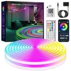 Neon Strip Lights,20FT RGB LED Strip Lights,with Remote Control/APP Control,M...