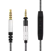 Headphone Replacement Cable with Remote Mic For Sennheiser HD598 HD558 HD518