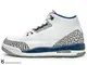 2016 再登場 老屁股 完整復刻 NIKE AIR JORDAN 3 III RETRO OG BG GS TURE BLUE 1988 大童鞋 女鞋 白藍 白黑藍 爆裂紋 NIKE LOGO 灌籃大賽 MVP 公牛隊 88 BULLS AJ 23 (854261-106) !