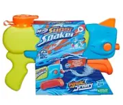 Nerf Super Soaker Wave Spray Water Blaster, Nozzle Moves To Create Wild Wave