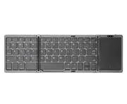 K02 Tri-Fold Bluetooth Wireless Keyboard Portable Computer Accessory for Tablets