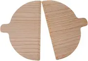 Vgvgaj Wooden Pizza Paddle | Pizza Spatula Paddle,Pizza Board Set of 2 for Easy Pizza Transfer, Bread Baking Peel, Pizza Oven Transferring Paddle