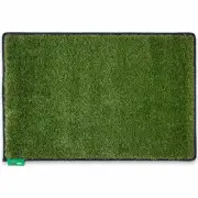 Muk Mat Large Mat in Green Pitch Black Trim, Grey Pitch Black Trim