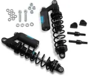 Legend REVO ARC Piggyback Coil Shock Pair Black HD 14in HD Super Glide CVO 99-00
