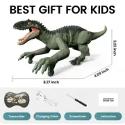 Remote Control Dinosaur Toys for Kids, 2.4GHz Robot Walking Dinosaur Toy A
