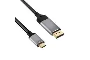 [NB-ULCDP02-SGR] 2m USB-C to DisplayPort Cable 4K Support Male to Male 4K@60Hz -Space Grey
