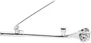 [Generic] Golf Racket Brooch Lapel Pin for Men Scarves for Men Pins for Backpacks Boutonniere for Men Boutonniere Pins Men's Scarf Men's Scarves Sweater Pin Dress Badge Copper Silver