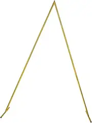 TENOL Garden Wedding Arch Stand for Photo Backdrop and Celebration Events